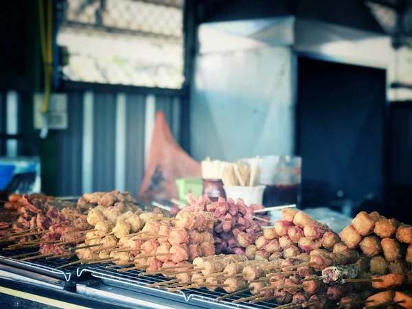 Market Delicious Asian Food — Stock Photo, Image