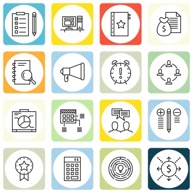 Yatırım, Grafik, Son Tarih ve Daha Fazlası Proje Yönetimi Simgeleri Ayarlayın. Üstün Kaliteli Eps10 Vektör İllüstrasyon Mobil, Uygulama, Ui Tasarım için.