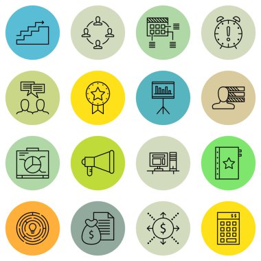 Yatırım, Kişilik, Nakit Akışı Ve Daha Fazlası Proje Yönetimi Simgeleri Ayarlayın. Üstün Kaliteli Eps10 Vektör İllüstrasyon Mobil, Uygulama, Ui Tasarım için.