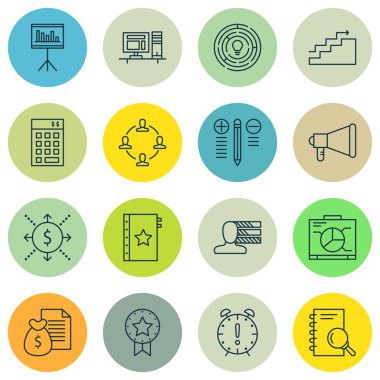 İstatistik, En İyi Çözüm, Para Geliri ve Daha Fazlası Proje Yönetimi Simgeleri Ayarlayın. Üstün Kaliteli Eps10 Vektör İllüstrasyon Mobil, Uygulama, Ui Tasarım için.