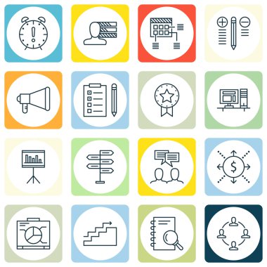 En İyi Çözüm, Takım Toplantısı, İstatistikler ve Daha Fazlası Üzerine Proje Yönetimi Simgeleri Ayarlayın. Üstün Kaliteli Eps10 Vektör İllüstrasyon Mobil, Uygulama, Ui Tasarım için.