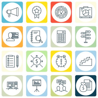 Nakit Akışı, Yatırım, Grafik ve Daha Fazlası Üzerine Proje Yönetimi Simgeleri Ayarlayın. Üstün Kaliteli Eps10 Vektör İllüstrasyon Mobil, Uygulama, Ui Tasarım için.