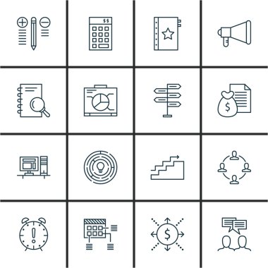 Son Tarih, Grafikler, Yatırım Ve Daha Fazlası Proje Yönetimi Simgeleri Ayarlayın. Üstün Kaliteli Eps10 Vektör İllüstrasyon Mobil, Uygulama, Ui Tasarım için.