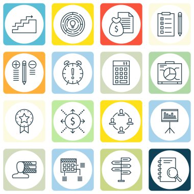 Proje Yönetimi simgeler en iyi çözüm, grafik, Kişilik ve daha fazla kümesi. Premium Kalite Eps10 vektör çizim hareket eden, App, kullanıcı arabirimi tasarımı için.