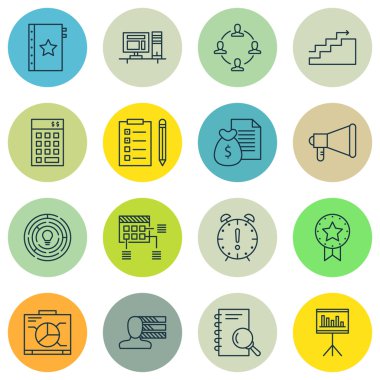 İstatistik, Kişilik, Ödül Ve Daha Fazlası Proje Yönetimi Simgeleri Ayarlayın. Üstün Kaliteli Eps10 Vektör İllüstrasyon Mobil, Uygulama, Ui Tasarım için.