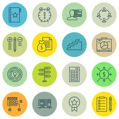 En İyi Çözüm, Çalışma Alanı, Grafik ve Daha Fazlası Üzerine Proje Yönetimi Simgeleri Ayarlayın. Üstün Kaliteli Eps10 Vektör İllüstrasyon Mobil, Uygulama, Ui Tasarım için.