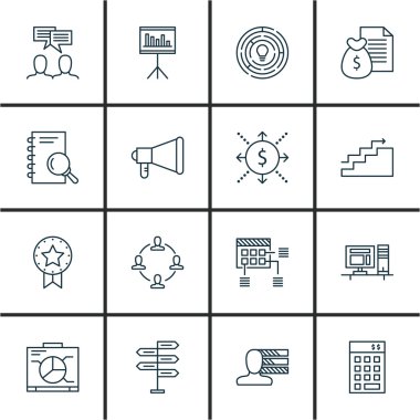 Para Gelir, Yatırım, Grafikler ve Daha Fazlası Proje Yönetimi Simgeleri Ayarlayın. Üstün Kaliteli Eps10 Vektör İllüstrasyon Mobil, Uygulama, Ui Tasarım için.