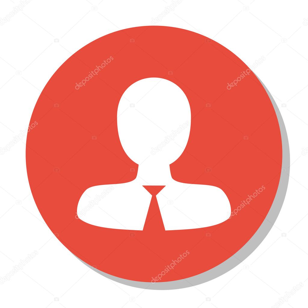 Vector Illustration Of Human Resources Symbol On Male Employee Icon. Premium Quality Isolated Manager Icon Element In Trendy Flat Style.