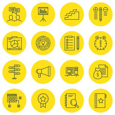 Yenilik, Büyüme, Analiz ve Daha Fazlası Üzerine Proje Yönetimi Simgeleri Ayarlayın. Bilgisayar, Zaman Yönetimi, Analiz ve Diğer Vektör Simgelerini Içerir.