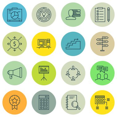 Fırsat, Para, İşbirliği Ve Daha Fazlası Proje Yönetimi Simgeleri Ayarlayın. Fırsat, Sunum, Yenilik ve Diğer Vektör Simgeleri içerir.