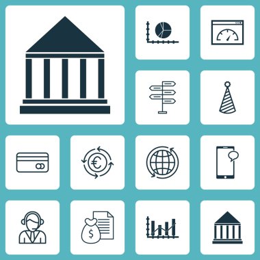 12 evrensel düzenlenebilir simgeler kümesi. Web, mobil ve App tasarım için kullanılabilir. Rapor, dünya, yükseltme diyagramı ve daha fazlası gibi simgeleri içerir.