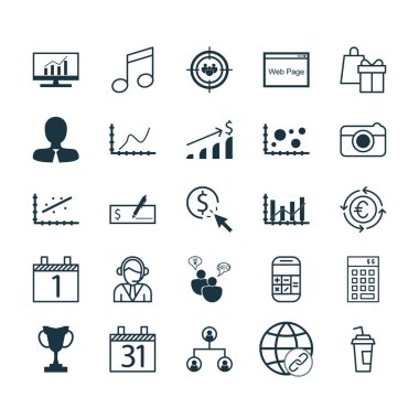 25 evrensel düzenlenebilir simgeler kümesi. Web, mobil ve App tasarım için kullanılabilir. Seo beyin fırtınası, turnuva, Street ve daha fazla gibi simgeleri içerir.