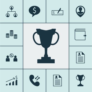 Ağaç yapısı, başarılı yatırım ve para konuları insan kaynakları simgeler kümesi. Düzenlenebilir vektör çizim. Ödül, PIN, Bank ve daha fazla vektör simge içerir.