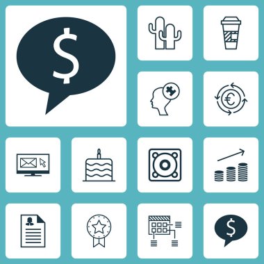 12 evrensel düzenlenebilir simgeler kümesi. Web, mobil ve App tasarım için kullanılabilir. Mevcut rozet, para birimi geri dönüşüm gibi insan aklının ve daha fazlasını içeren.