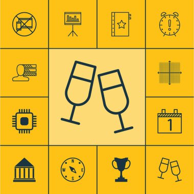 12 evrensel düzenlenebilir simgeler kümesi. Web, mobil ve App tasarım için kullanılabilir. Turnuva, Chip, kişisel becerileri ve daha fazlası gibi simgeleri içerir.