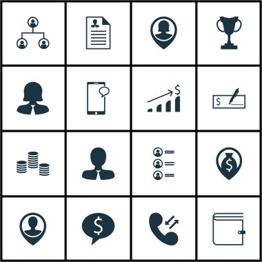 Hücresel veri, para gezinti ve m-cüzdan konularda İK simgeler kümesi. Düzenlenebilir vektör çizim. Kariyer, cüzdan, kullanıcı ve daha fazla vektör simge içerir.