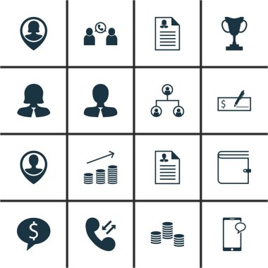 İK simgeleri ileti üzerinde ayarla, konular para ve ağaç yapısı. Düzenlenebilir vektör çizim. İçeren yığılmış, sikke, tartışma ve daha fazla vektör simgeleri.