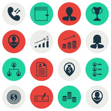 Para, para gezinti ve iş başvuru konuları insan kaynakları simgeler kümesi. Düzenlenebilir vektör çizim. Liste, başarı, arama ve daha fazla vektör simge içerir.