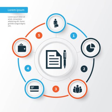 Ticaret simgeler kümesi. Pasta Bar, ödeme, grup ve diğer öğeleri koleksiyonu. Ayrıca m-cüzdan, ödeme, takım gibi simgeler içerir.