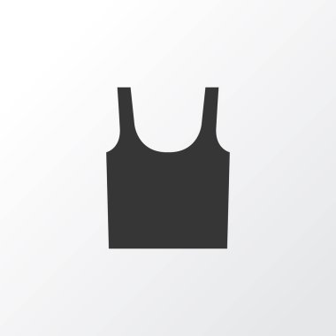 Kolsuz Tank simgesi simgesi. Premium Kalite izole Singlet öğe Trendy tarzı.