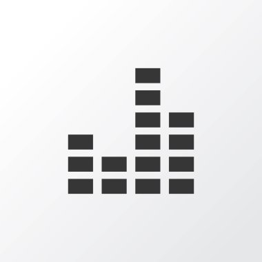 Mikser simgesi simgesi. Premium Kalite izole ekolayzer öğe Trendy tarzı.