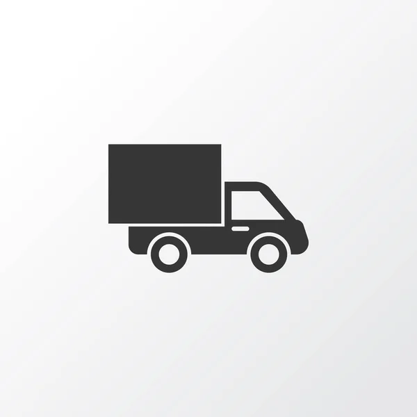 Icono de furgoneta. Elemento de camión aislado de primera calidad en estilo moderno . — Vector de stock