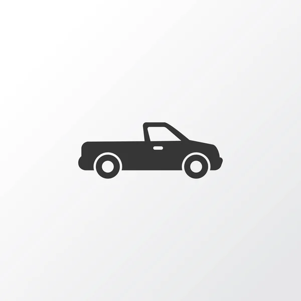 Pickup Icon Symbol. Elemento de transporte isolado de qualidade premium em estilo moderno . — Vetor de Stock