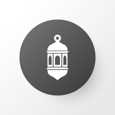 Ramazan simgesi simgesi. Premium Kalite izole fener öğe Trendy tarzı.