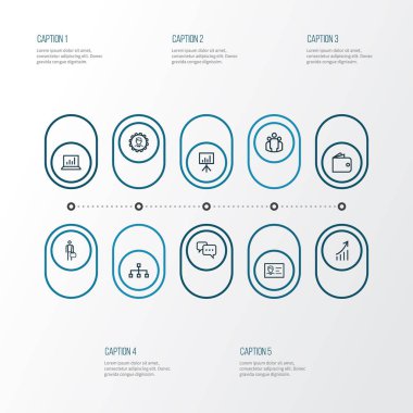 İş anahat simgelerini belirlemek. M-cüzdan, Yöneticisi, yapısı ve diğer öğeleri koleksiyonu. Ayrıca, patron, iş sohbet gibi sembolleri içerir.