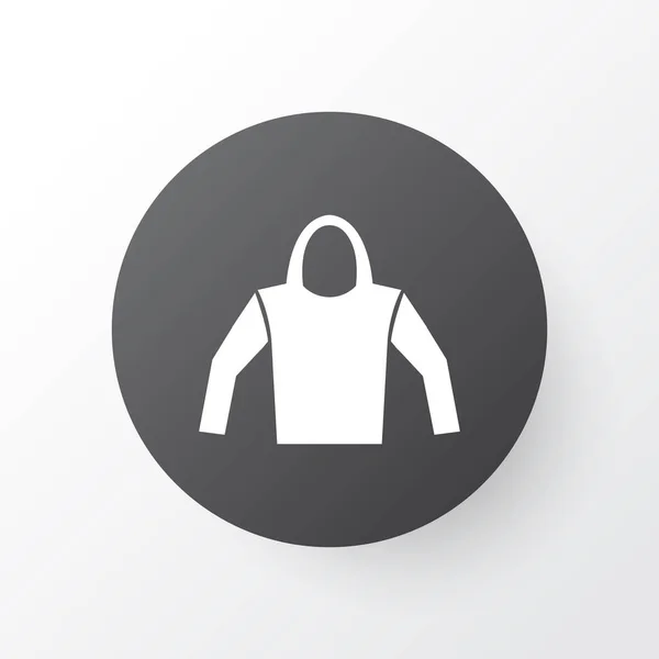 Symbol für Kapuzenpullover. Premium-Qualität isoliertes Sweatshirt-Element im trendigen Stil. — Stockvektor