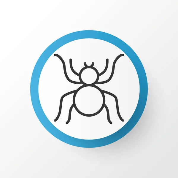 Arachnid pictogram symbool. Premium kwaliteit geïsoleerd Spider Element In Trendy stijl. — Stockvector