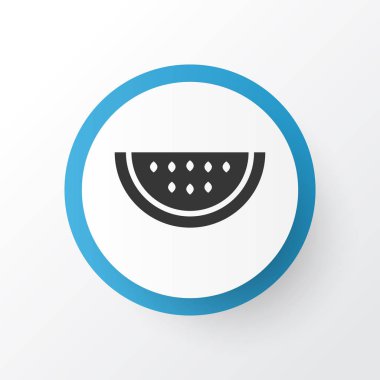 Karpuz simgesi simgesi. Premium Kalite izole kavun öğe Trendy tarzı.