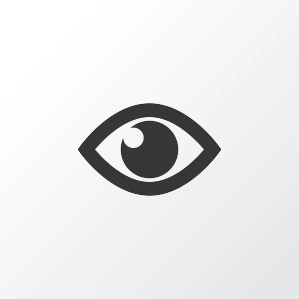 Mostra simbolo icona. Elemento occhi isolato di qualità premium in stile trendy . — Vettoriale Stock