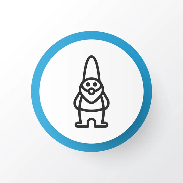 GNOME ikonu Symbol. Prémiové kvality izolované trpaslík prvek v Trendy stylu. — Stockový vektor