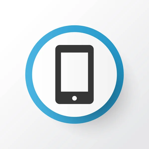 Σύμβολο εικονίδιο smartphone. Πριμοδότηση ποιότητας απομονωμένη κινητό στοιχείο σε μοντέρνο στυλ. — Διανυσματικό Αρχείο