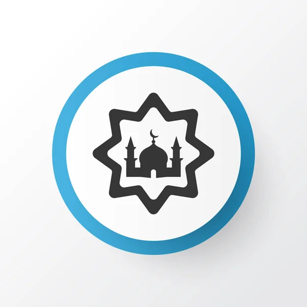 Templom ikon szimbólum. Prémium minőségű elszigetelt Masjid elem divatos stílusban. — Stock Vector