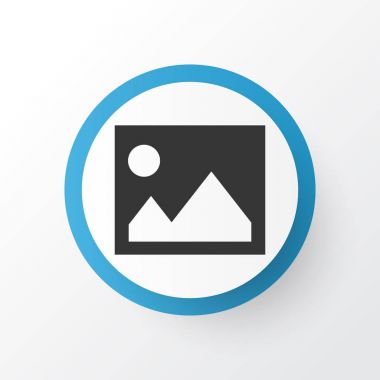 Görüntü simgesi simgesi. Premium Kalite izole resim öğesi Trendy tarzı.