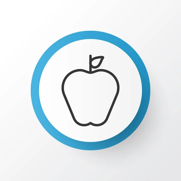 Apple アイコンのシンボル。プレミアム品質はトレンディなスタイルのジョナゴールド要素を分離. — ストックベクタ