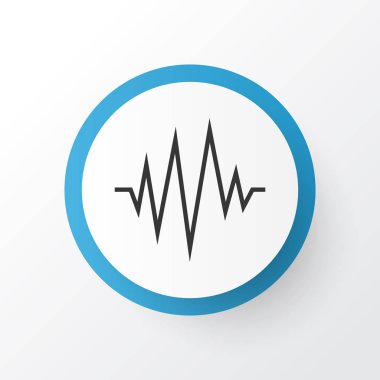 Nabız simgesi simgesi. Premium Kalite izole kalp atışı öğe Trendy tarzı.