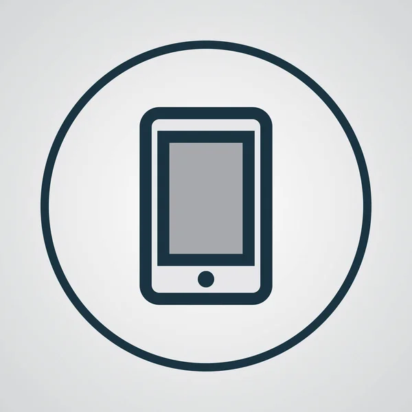 Σύμβολο πολύχρωμο διάρθρωσης smartphone. Πριμοδότηση ποιότητας απομονωμένη κινητό στοιχείο σε μοντέρνο στυλ. — Διανυσματικό Αρχείο