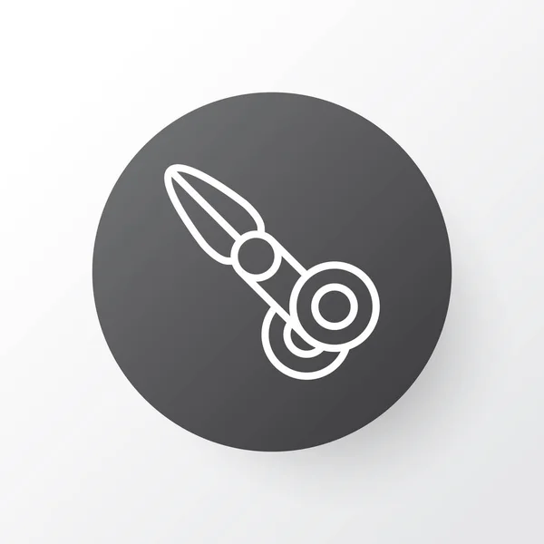 Schaar pictogram symbool. Premium kwaliteit geïsoleerd Clippers Element In Trendy stijl. — Stockvector