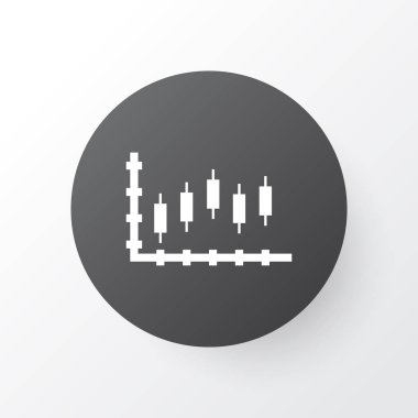 İlerleme simgesi simgesi. Premium Kalite Trendy tarzı Stock öðesinin izole.