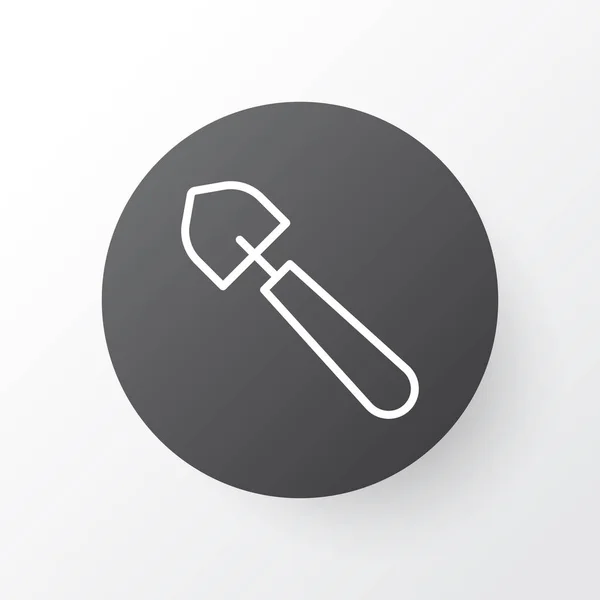 Shovel Icon Symbol. Premium Quality Isolated Scoop  Element In Trendy Style. — Stock Vector