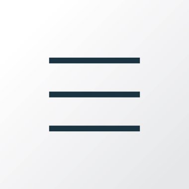 Zamanlama anahat simgesi. Premium Kalite izole liste öğesi Trendy tarzı.