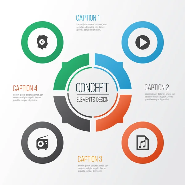 Multimedya simgeler kümesi. Dosya, Tuner, Meloman ve diğer öğeleri koleksiyonu. Ayrıca dosya, çalma listesi, Meloman gibi simgeler içerir.