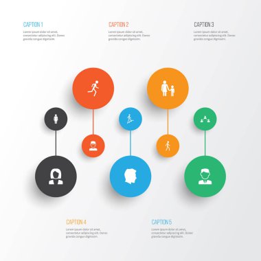 Kişi simgeler kümesi. Ailesinin, koşu, merdiven ve diğer öğeleri koleksiyonu. Ayrıca işadamı, Jogging, tırmanma gibi simgeler içerir.