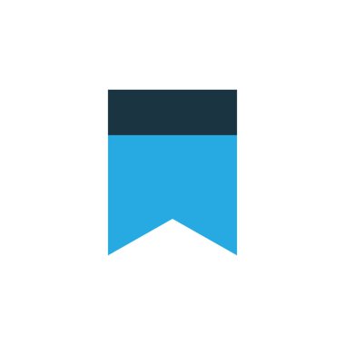 Renkli simge simge yer imi. Premium Kalite izole bayrak öğe Trendy tarzı.