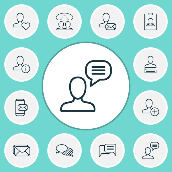 Ağ Icons Set. Kişisel veriler, iletişim, topluluğu bağlamak ve diğer öğeler. Ayrıca mesaj, yerleştirin, mektup gibi simgeler içerir.