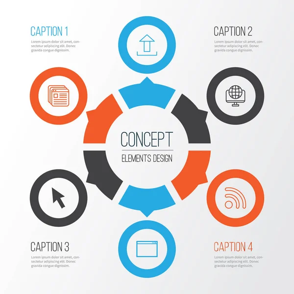 Internet simgeler kümesi. Upload, yer imi, Program ve diğer öğeleri koleksiyonu. Ayrıca kablosuz, tıklama, Transfer gibi simgeler içerir.