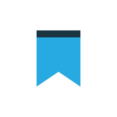 Renkli simge simge yer imi. Premium Kalite izole flama öğe Trendy tarzı.